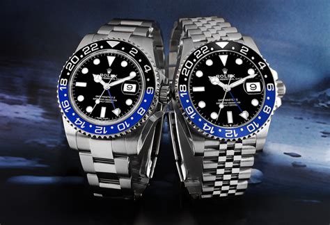 rolex bat girl watch|Rolex batman vs batgirl difference.